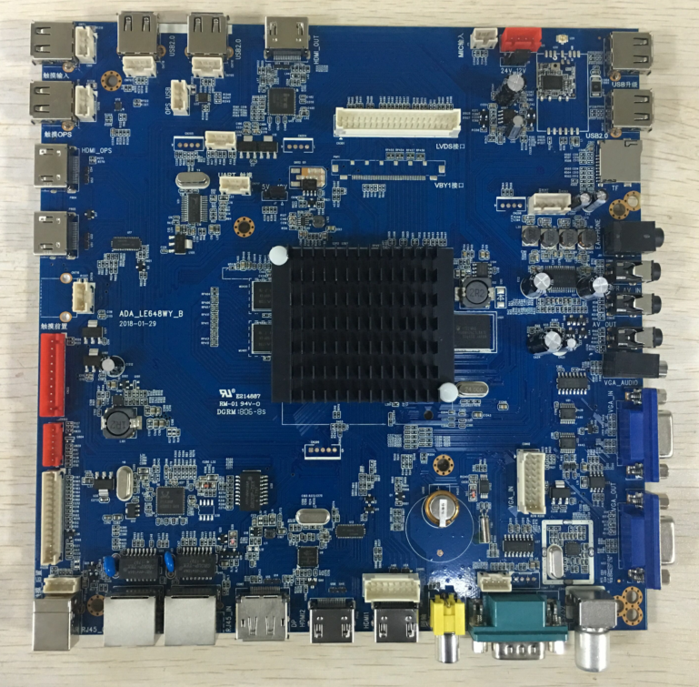 广东广东供应安卓4K四核TV驱动主板安卓系统4.3安卓教学一体机双系统电视驱动主板