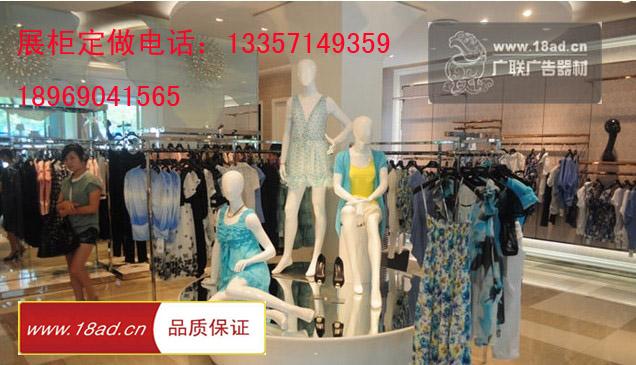 浙江杭州烤漆女装专柜制作江南布衣香丽影专卖店装潢杭州品牌专柜设计订做加工图厂