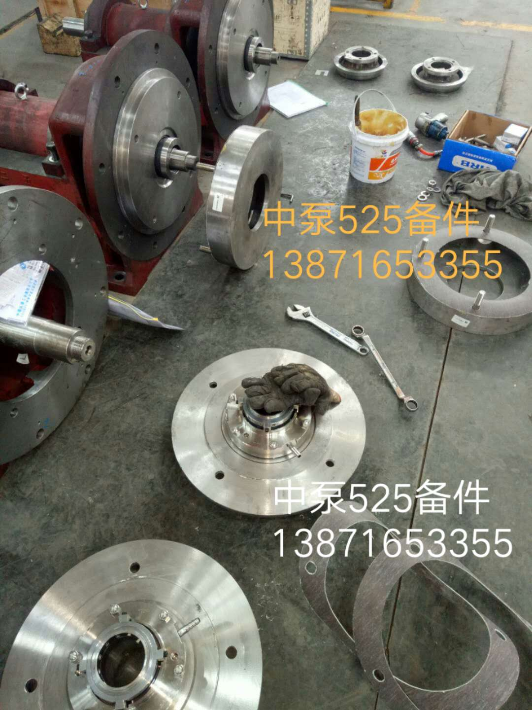 广东广东襄樊LCF200/300轴承箱 前轴承端盖 后轴承端盖 轴承盒轴承室