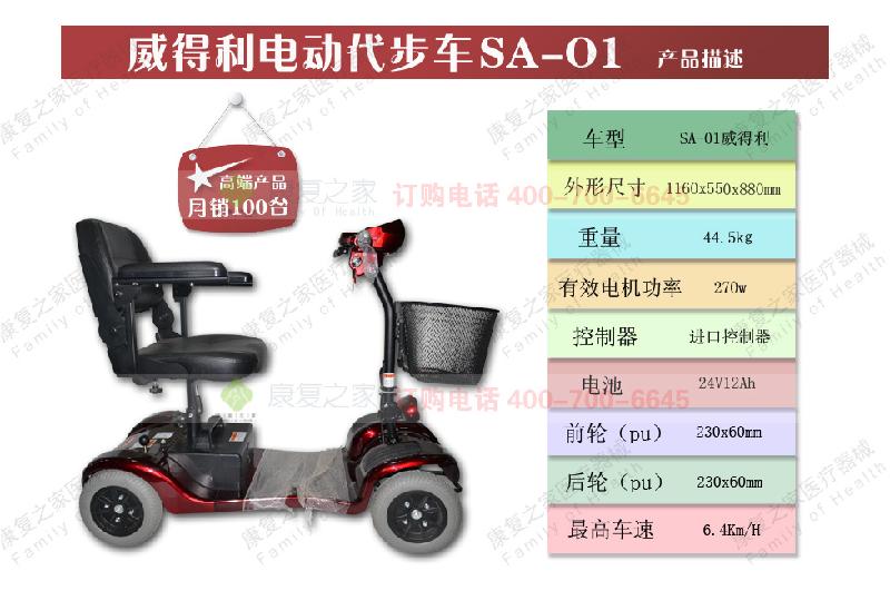 山东威海供应威得利代步车SA01进口控制器