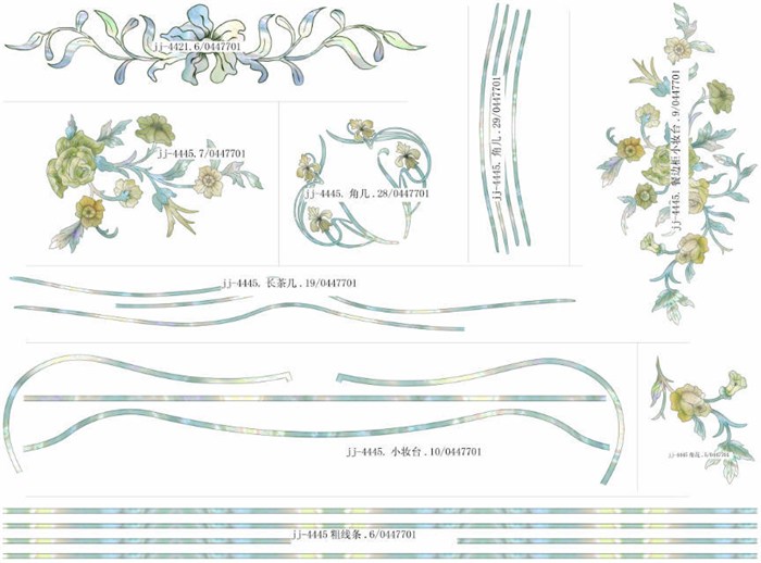 山东山东水移画_订做艺术贴花_衣柜水移画