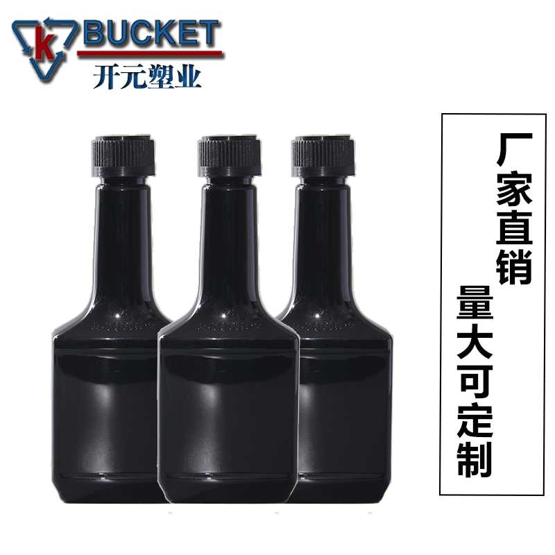 河北河北加厚PET样品瓶工厂直销汽车养护瓶工业级塑料瓶200ml黑色塑料方瓶