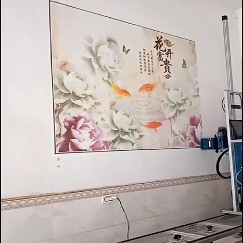 广东深圳3d立体墙绘机壁画机智能墙壁彩绘机墙面绘画机家装墙面喷绘机