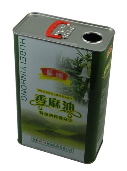 广东广东供应3L压榨葵花籽油/花生油铁罐 食用油铁罐生产厂家