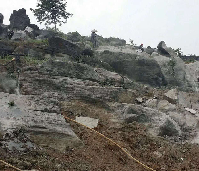 河南河南黄褐色小千层石上门设计-永城专业制作大量出售