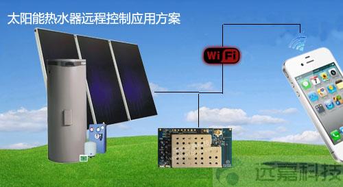 广东深圳供应无线wifi智能太阳能热水器远程控制开发专用串口wifi模块