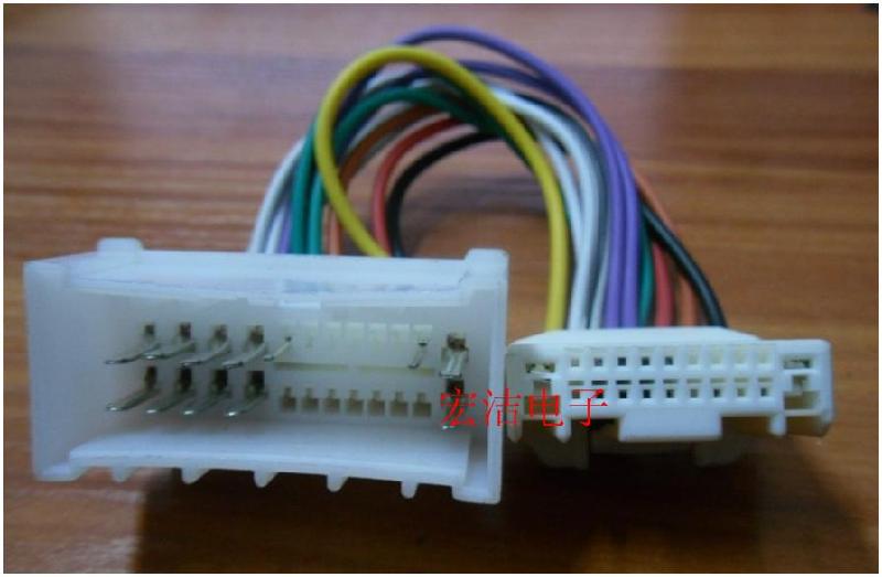 供应悦动装日产cd改装线转换线车载连接线大全
