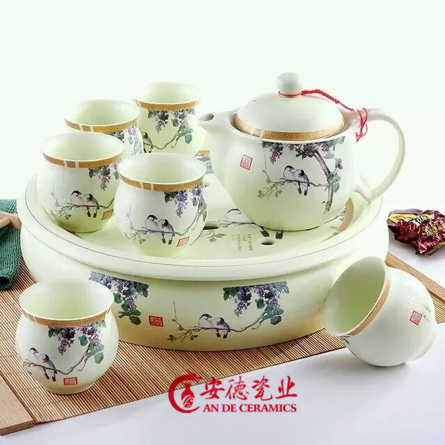 陶瓷茶具，景德镇陶瓷茶具