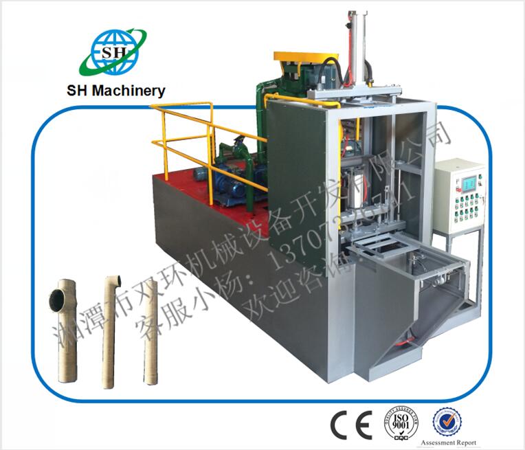 山东山东供应用于纸管制作的纸质浇道管真空吸滤成型设备