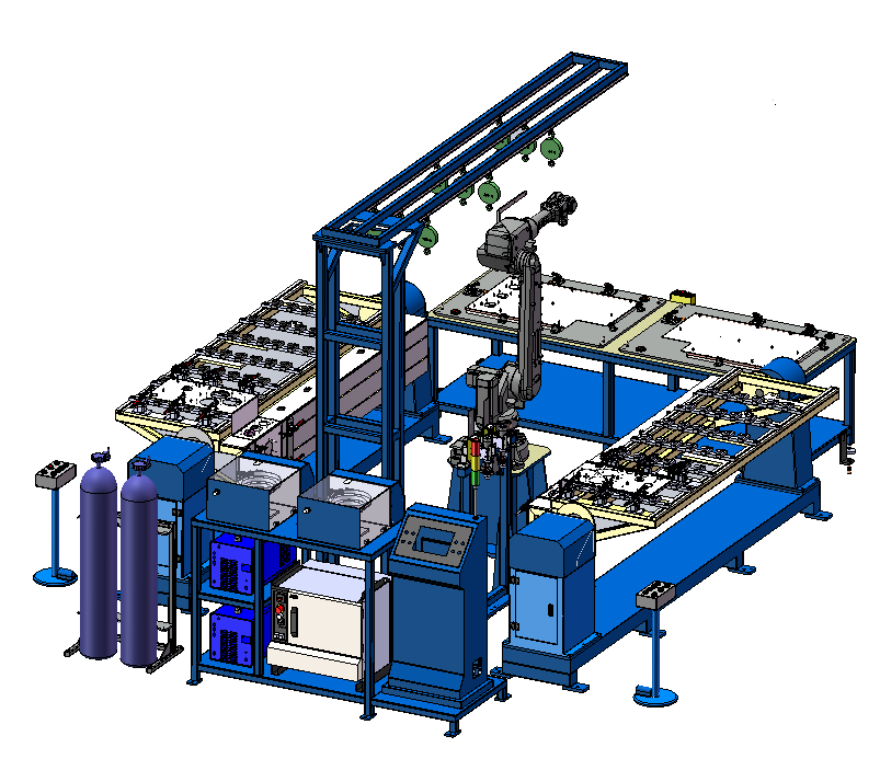 <-><->华金输配电供应商 电力充气柜螺柱机器人焊接系统Ⅱ型 创研智造