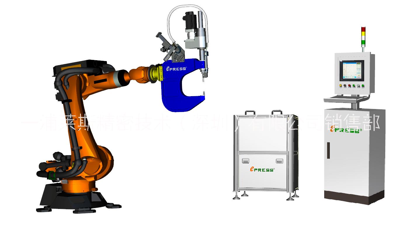 广东广东EPRESS 一浦莱斯数控伺服吹送钉铆接机 汽车零部件自动铆接设备 自动铆接设备 机器人铆接机