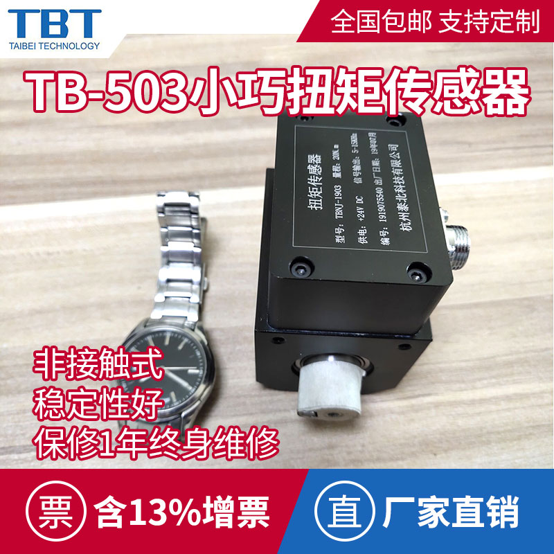 浙江杭州TB-503扭矩传感器 扭矩传感器厂家 扭矩传感器供应商 学校测试仪传感器