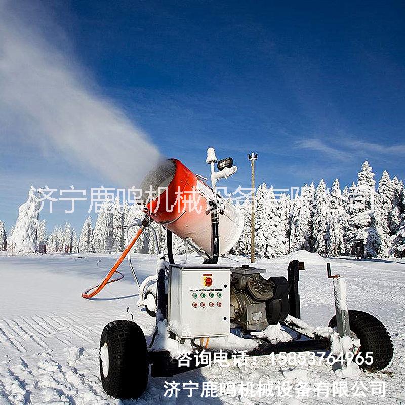 安徽合肥全新款移动式大功率全自动人工造雪机厂家 滑雪场专用制雪机