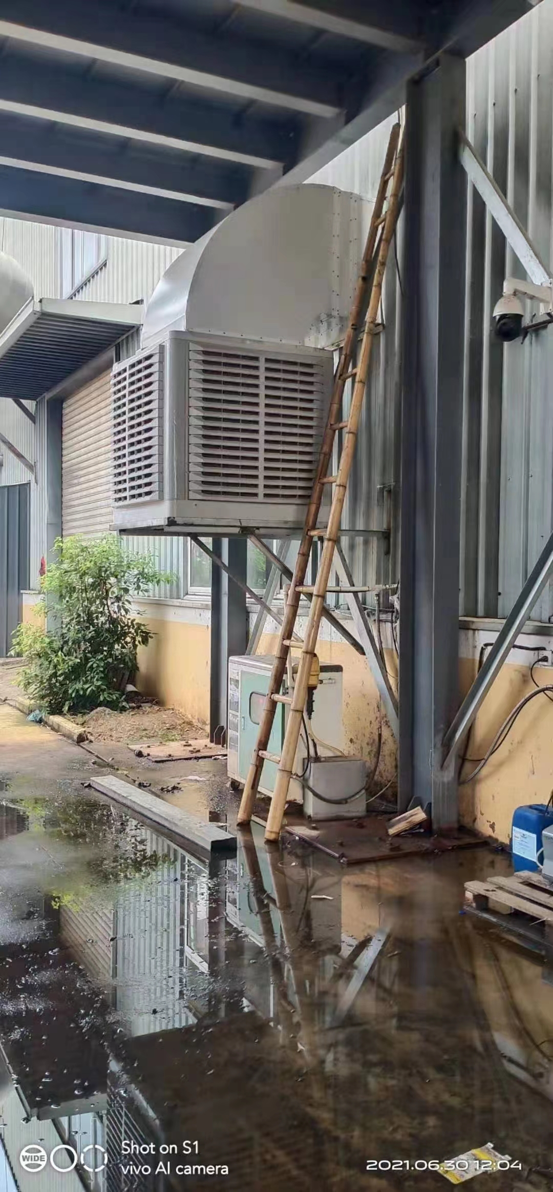 河北沧州空调 车间空调 车间降温水冷空调工程安装科威