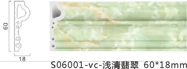 PVC线条仿大理