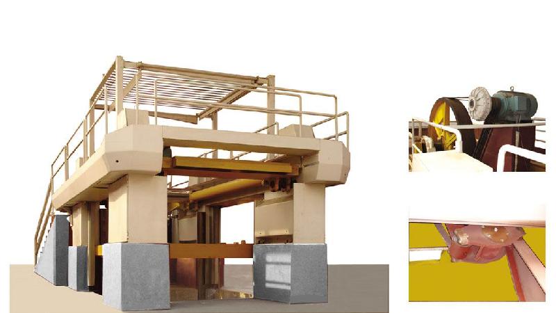 山东烟台供应大理石排锯切割机械