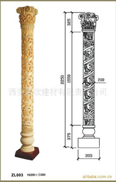 陕西西安罗马柱厂