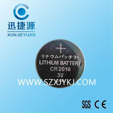 广东广东供应摩托车防盗报警器电池CR2016-3V电