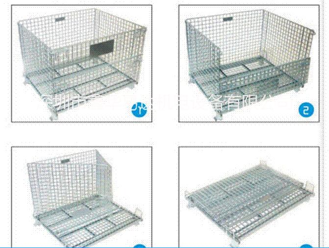 广东广东供应镀锌仓储笼可折叠蝴蝶笼