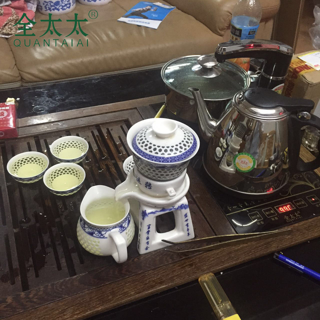 供应用于喝茶的全太太时来运转茶具套装销售