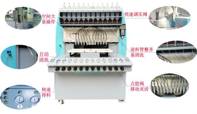 广东广东供应多色点胶机、多色注塑机、滴胶设备