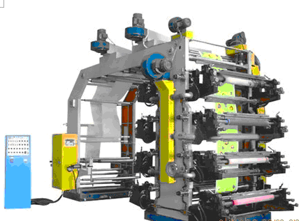供应卷筒纸柔印机8色印刷机