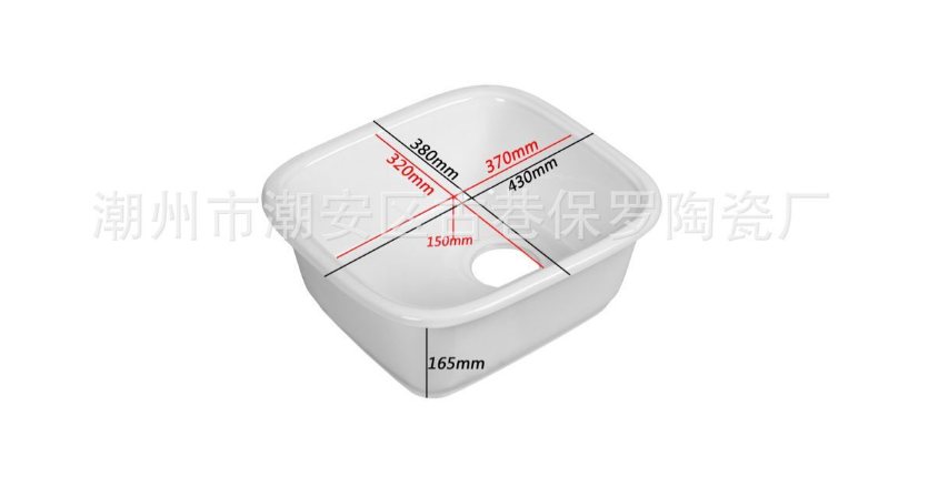 广东潮州厨房水槽供应厂家、价格、价钱、报价【潮州市潮安区古巷保罗陶瓷厂】厨房水槽