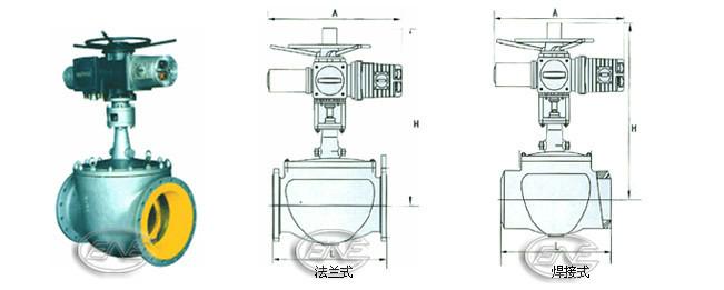 调节型电动球阀丨型号Q941F46-16C DN150