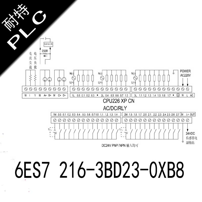 耐特PLC仪表阀厂采用6ES7 216-3BD23-0XB8