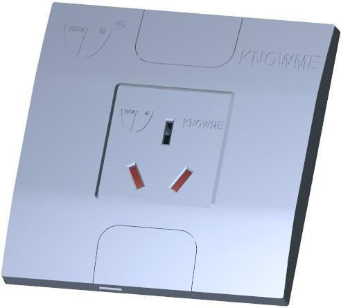 福建福建供应86型墙壁插座一位带安全门国标插座