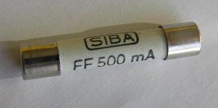 供应保险丝SIBA FF500MA DMI1000V