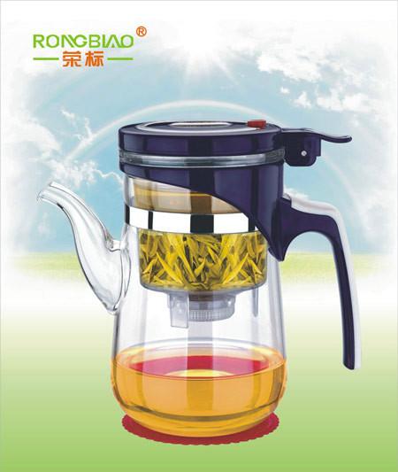 供应礼品杯定制花茶杯飘逸杯泡茶壶厂家