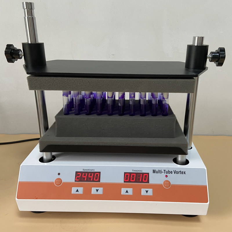 浙江杭州多管漩涡混合器多试管旋涡震荡仪混匀器实验室 多管混匀仪振荡器