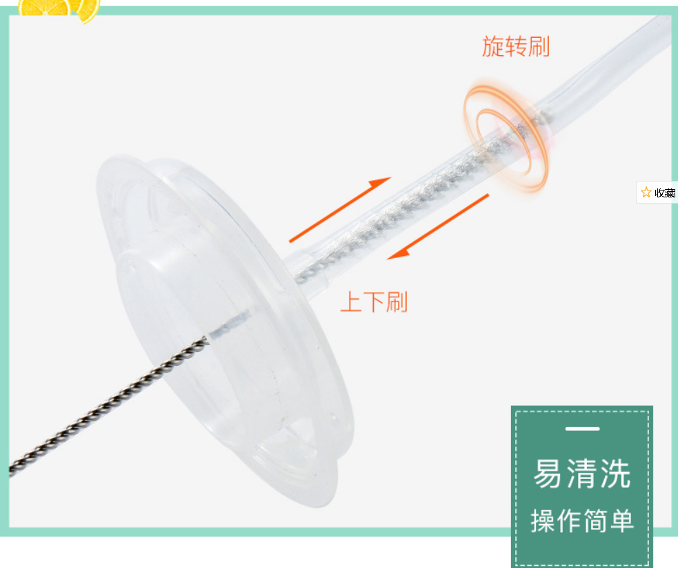 山东济南吸管刷 奶瓶吸管刷 儿童奶瓶吸管刷 导管刷子 不锈钢吸管清洁刷 尼龙清洁吸管刷 奶嘴刷批发