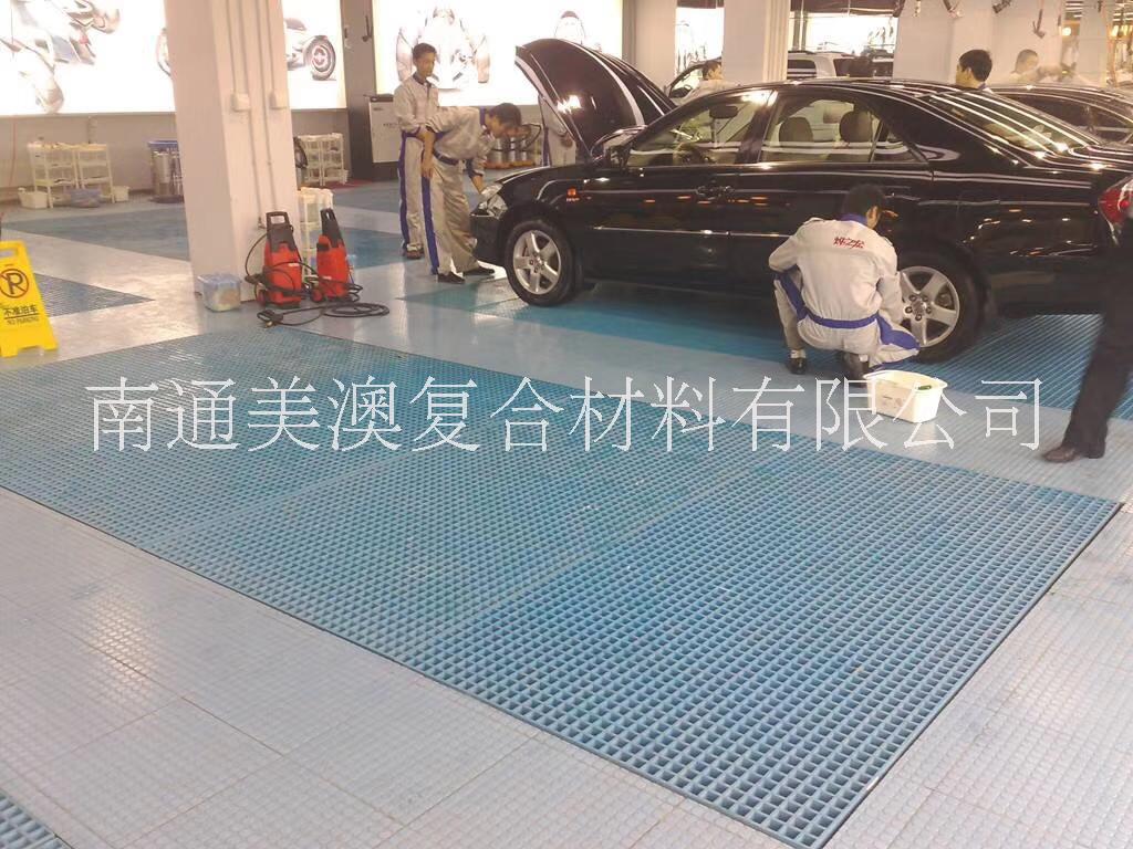 南通品质玻璃钢格栅水沟盖板洗车房格栅汽车修理厂地面铺设