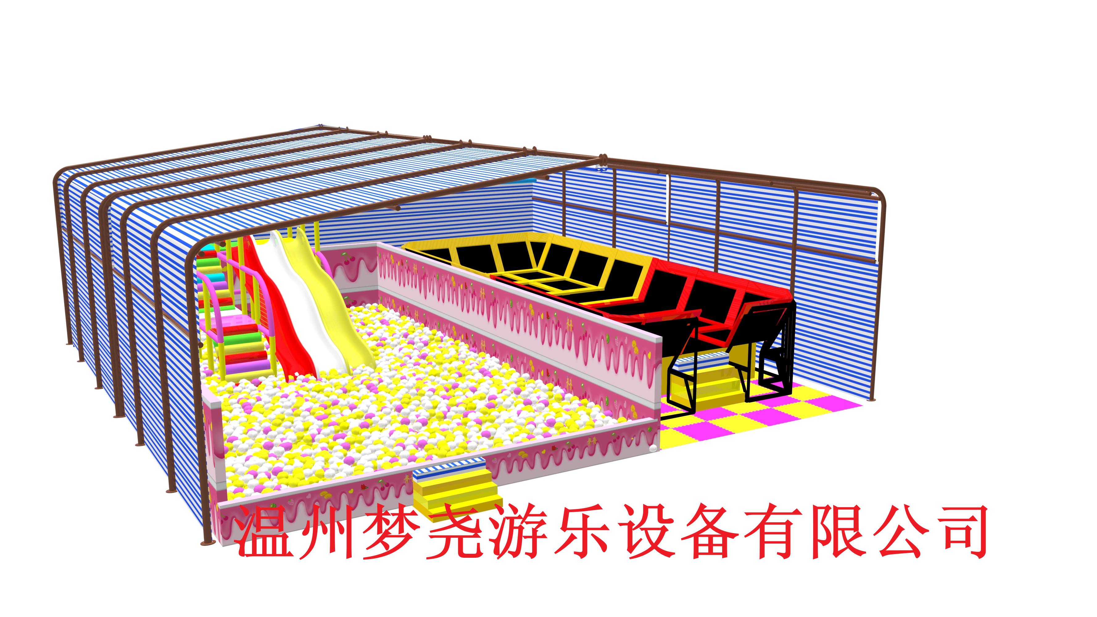 浙江温州大型组合蹦床 酷跑蹦床公园 儿童室内游乐设施淘气堡 生产厂家 超级大蹦床 蹦床厂家