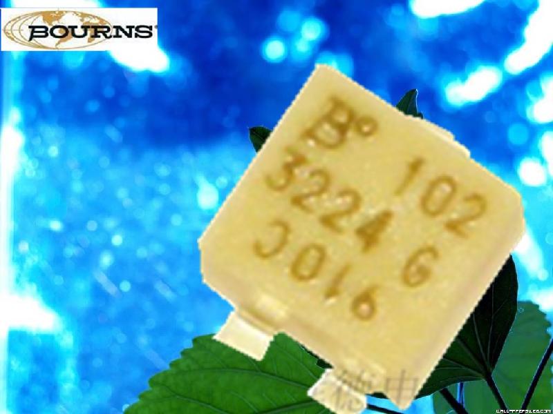 广东深圳3224G邦思BOURNS贴片式玻璃釉膜精密微调电位器