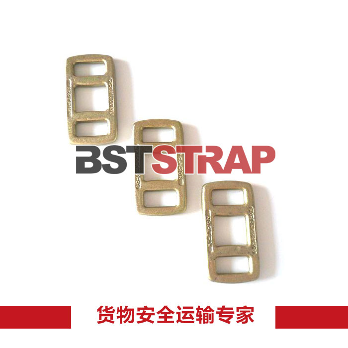 浙江湖州【BSTSTRAP】浙江批发表面镀锌梯形目字扣金属锻造目字扣30mm方形扣