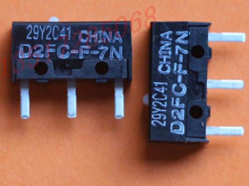 供应鼠标微动开关D2FC-F-7N技术参数，环保证明，质量保证书