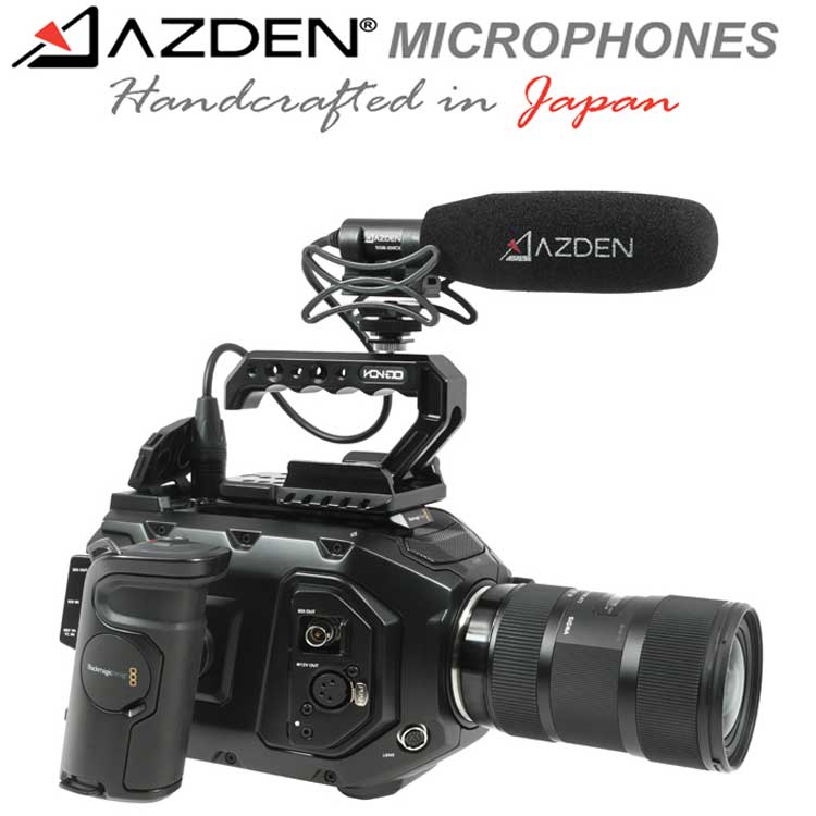 <-><->Azden SGM-250CX 阿兹丹小型电影机麦克风 驻**体传声器 超心型电容话筒 驻**体电容器话筒 **式话筒 专业级