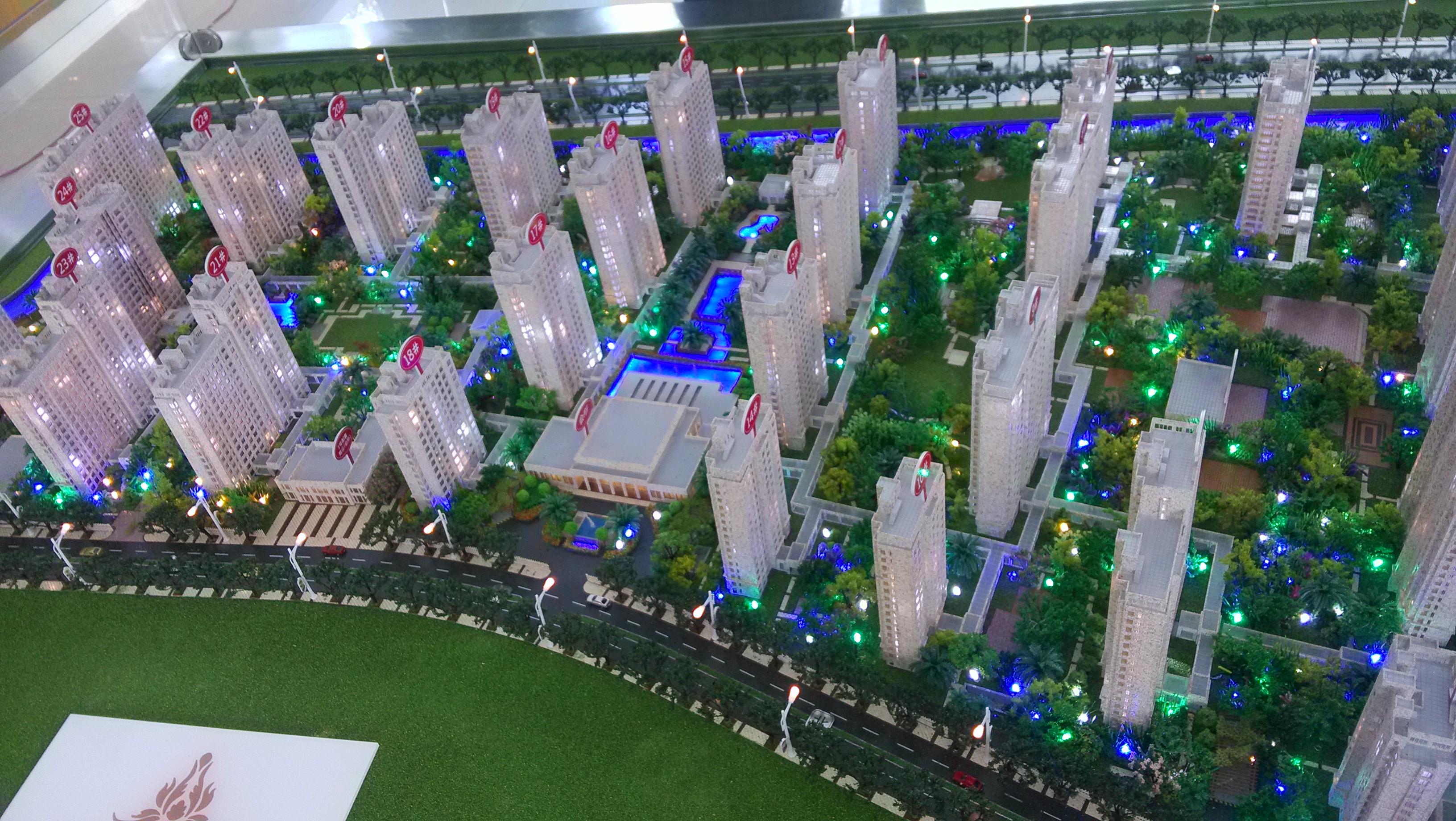 上海上海高端住宅建筑模型设计 浦发集团建筑模型设计