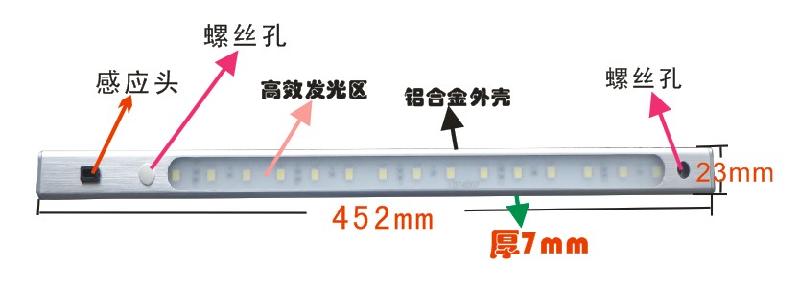 浙江杭州LED衣柜灯,LED厨柜灯,LED装饰灯,红外感应开关