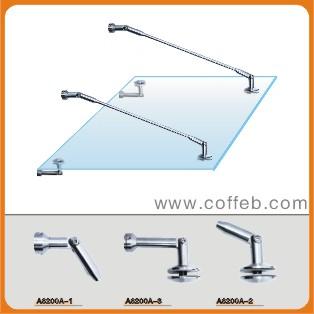 广东广东供应不锈钢玻璃雨篷配件遮阳篷雨棚配件