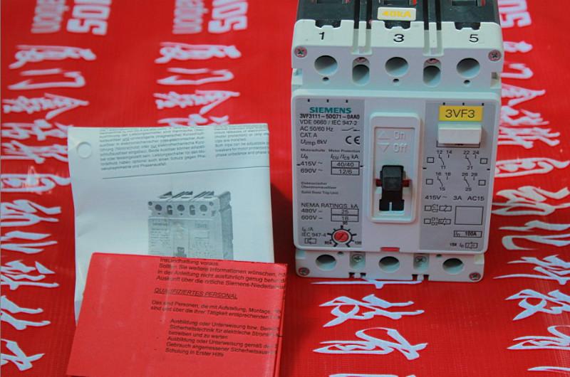 优势供应低压断路器3VF3111-1BS41-0AB2系列