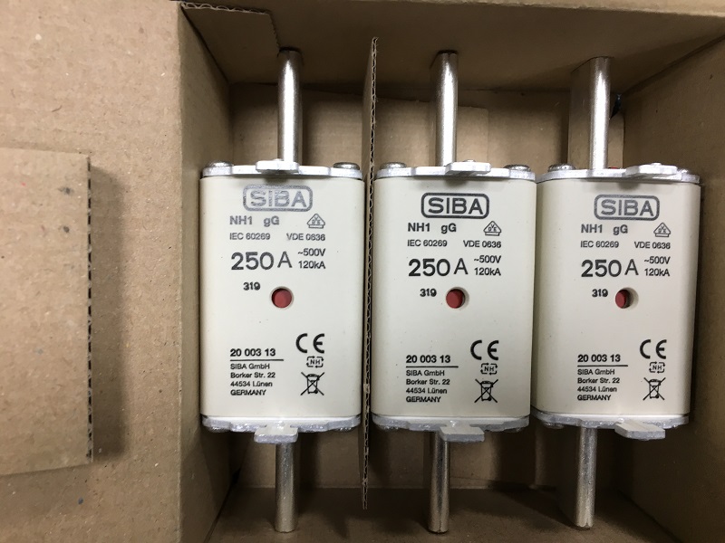 <-><->NH1系列SIBA 2000304.125低压熔断器500V AR西霸