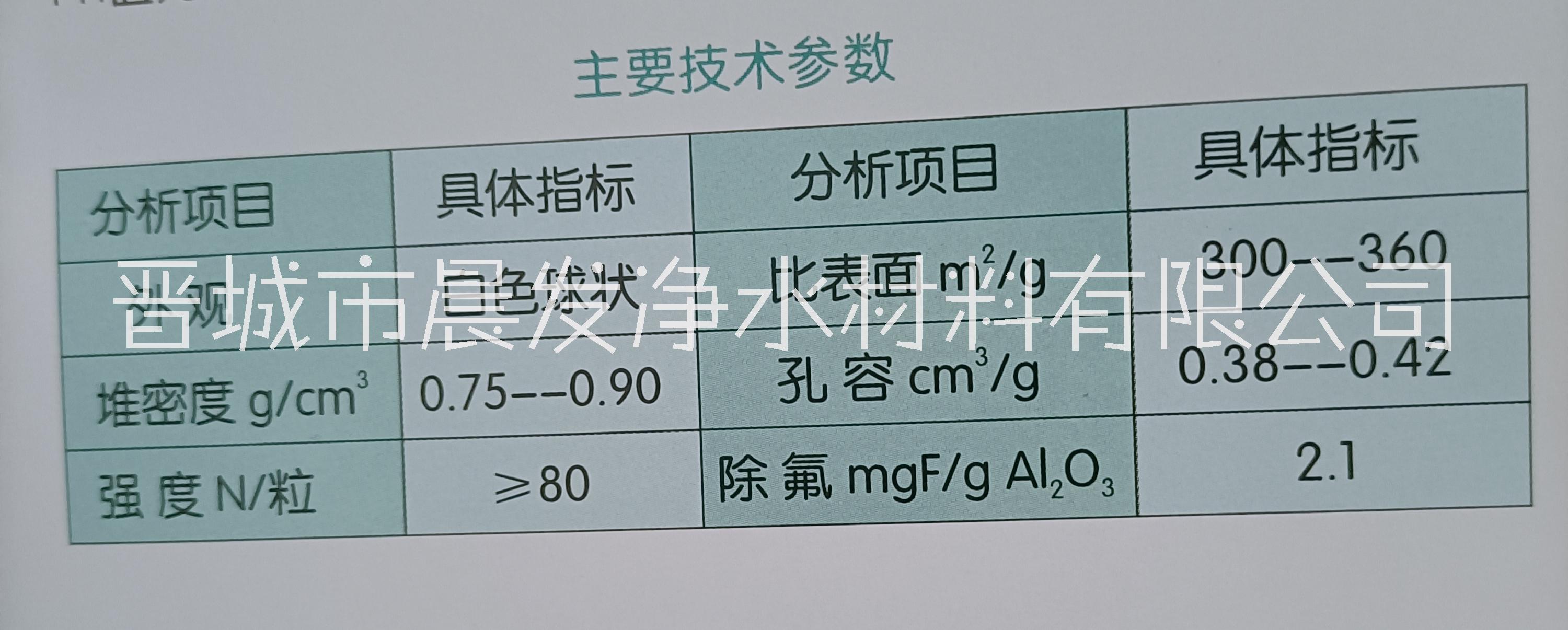 山西晋城活性氧化铝滤料