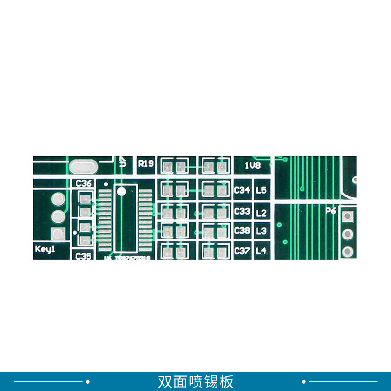 厂家直销8*12CM4*6cm万能板全玻纤绿油板双面喷锡板