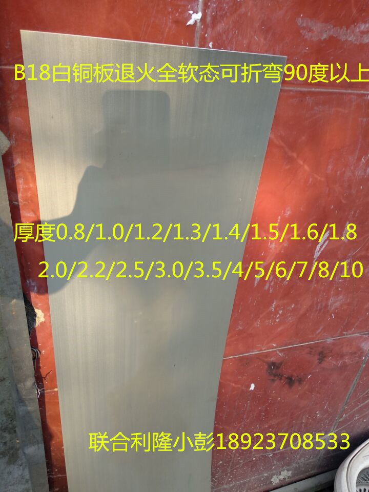 广东广东供应C7701洋白铜C7521锌白铜